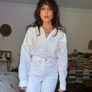 Toteme pull-over poplin blouse